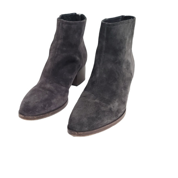 Rag & Bone Wesley Gray Suede Ankle Boots Size 9.5 US - Picture 3 of 9